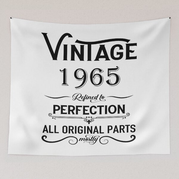 Item preview, Vintage 1965 birthday born in 1965 birth year 60th birthday gift designed and sold by Alexaltay.