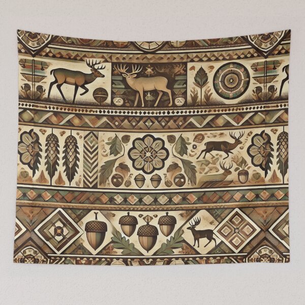 Item preview, Miwok Legacy: Oaks and Deer Harmony designed and sold by Meta2Physical.