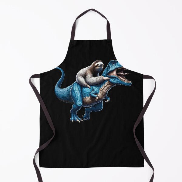 Item preview, Sloth Riding Dinosaur Lover designed and sold by Kimberley King Art King Art.