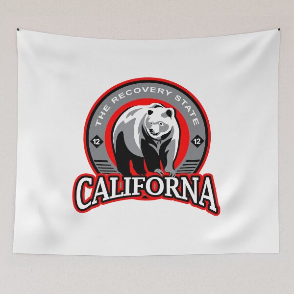 Item preview, California - The Recovery State designed and sold by NA-WEARS.