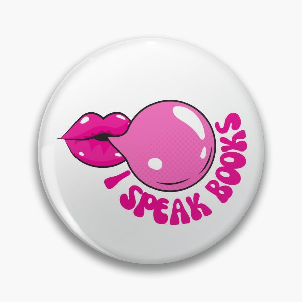 Item preview, I Speak Books - Pink Bubblegum Lips designed and sold by jenbun.