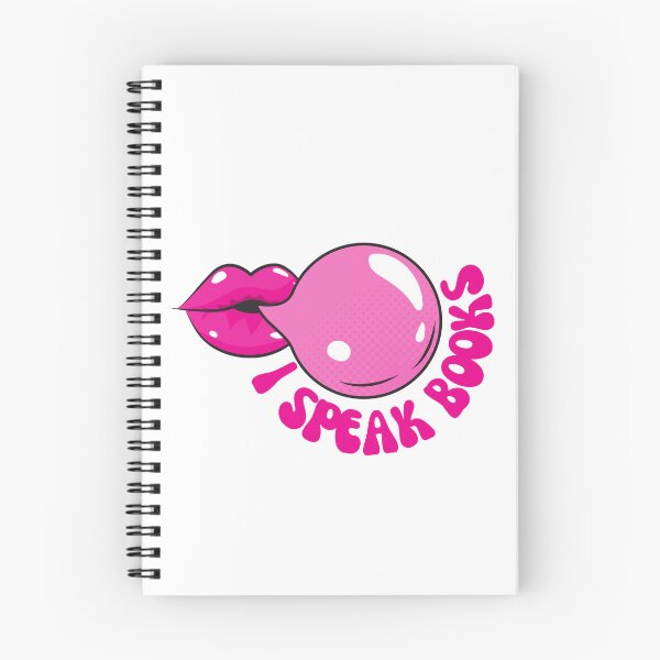 Item preview, I Speak Books - Pink Bubblegum Lips designed and sold by jenbun.