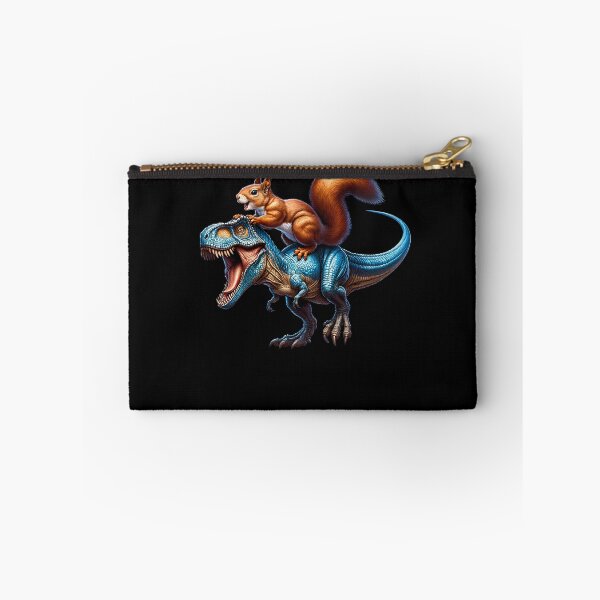 Item preview, Squirrel Riding Dinosaur Lover designed and sold by Kimberley King Art  King Art.