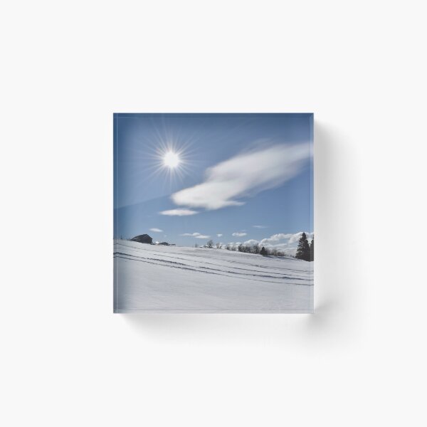 Item preview, A field in winter designed and sold by Claude Laprise.