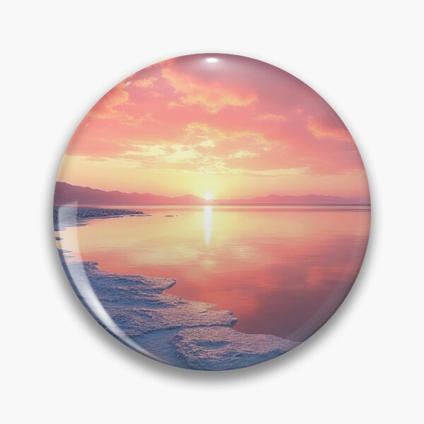 Item preview, Breathtaking landscape of the Dead Sea at twilight designed and sold by Giuseppe Cammino.