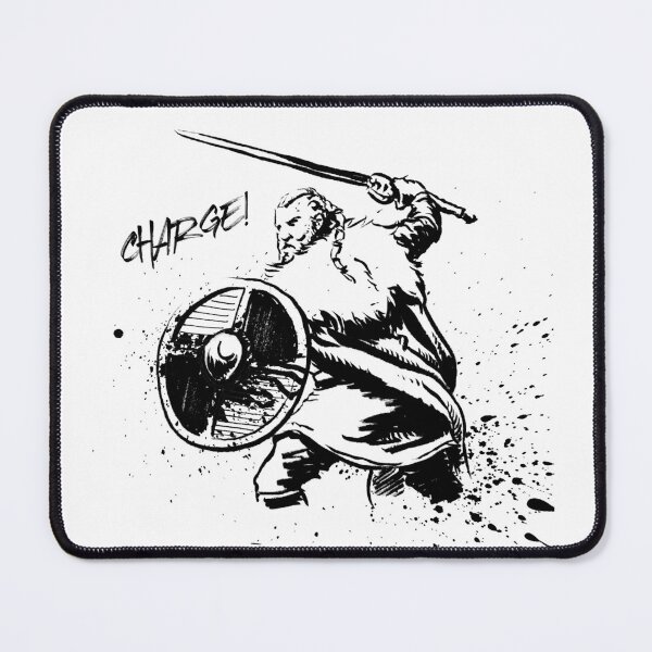 Item preview, Ragnar Lothbrok Ink drawing designed and sold by harmvanschaik.
