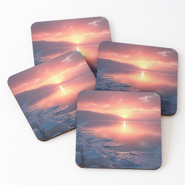 Item preview, Breathtaking landscape of the Dead Sea at twilight designed and sold by Giuseppe Cammino.