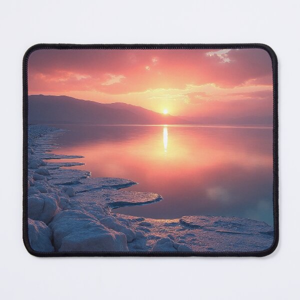Item preview, Breathtaking landscape of the Dead Sea at twilight designed and sold by Giuseppe Cammino.