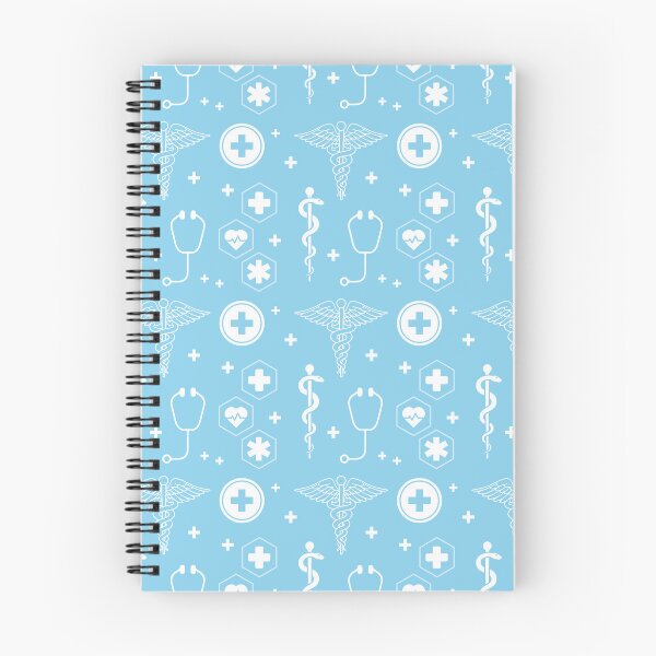 Item preview, Medical Pattern (Sky Blue) designed and sold by lazyyellowsheep.