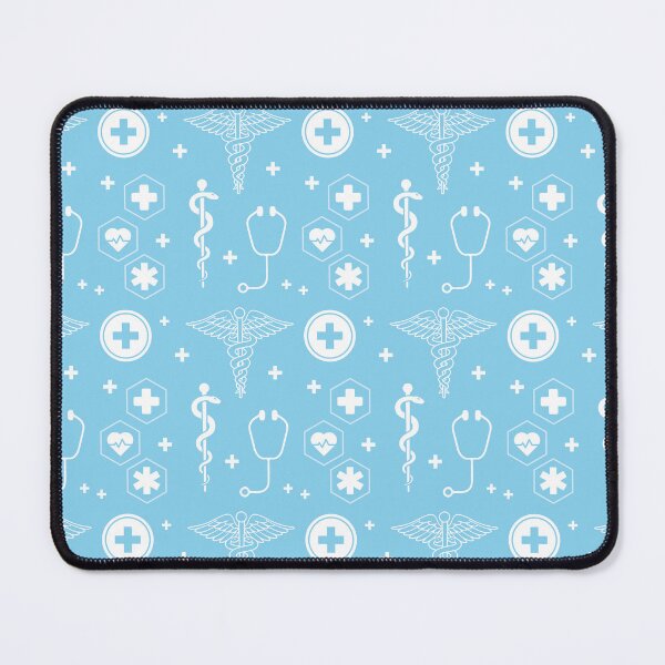Item preview, Medical Pattern (Sky Blue) designed and sold by lazyyellowsheep.
