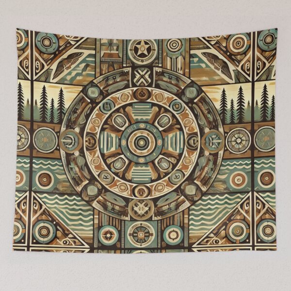 Item preview, Hupa Legacy: Rivers and Redwood Patterns designed and sold by Meta2Physical.