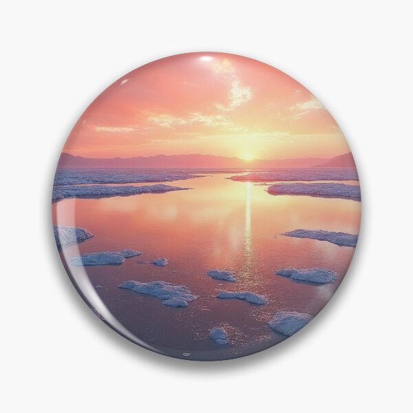 Item preview, Breathtaking landscape of the Dead Sea at twilight designed and sold by Giuseppe Cammino.
