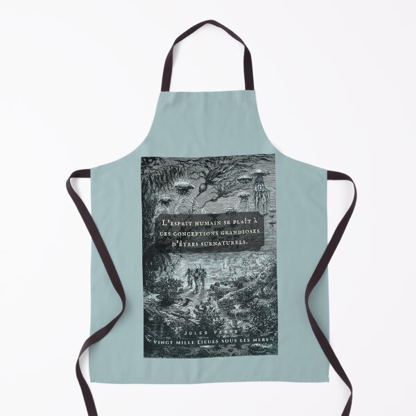 Item preview, Citation de Jules Verne: “L'esprit humain se plaît à ces conceptions grandioses d'êtres surnaturels.” designed and sold by artbleed.