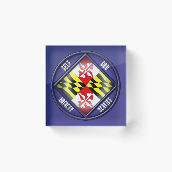 Item preview, NA Logo With Maryland MD Flag and colors designed and sold by NA-WEARS.