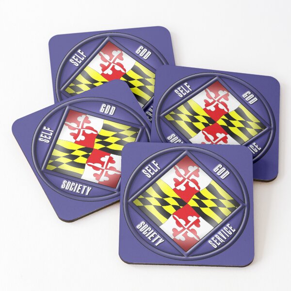 Item preview, NA Logo With Maryland MD Flag and colors designed and sold by NA-WEARS.