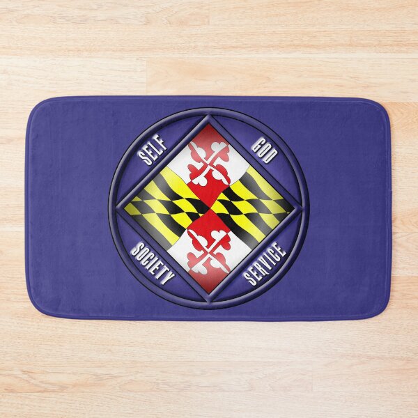 Item preview, NA Logo With Maryland MD Flag and colors designed and sold by NA-WEARS.