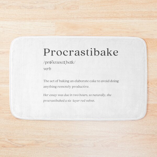 Item preview, Dictionary: Procrastination designed and sold by nature. electrified..