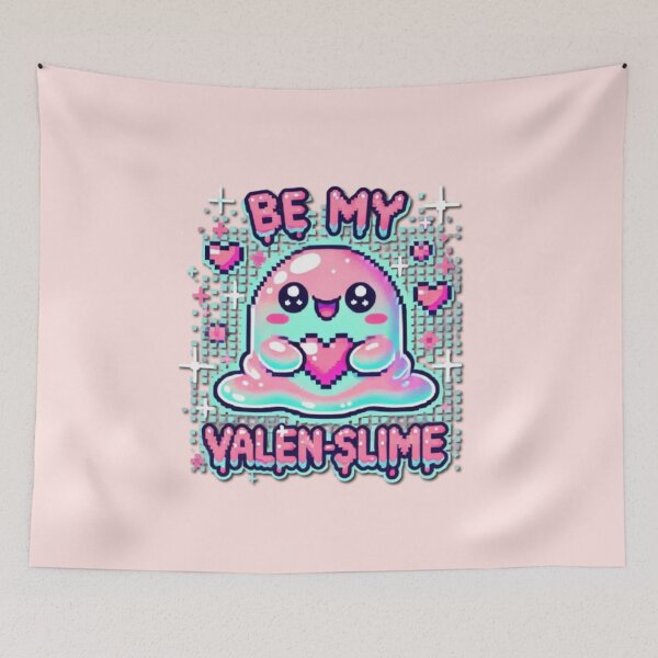 Item preview, Be My Valen-slime – Kawaii Slime Valentine Design designed and sold by Aredbox.