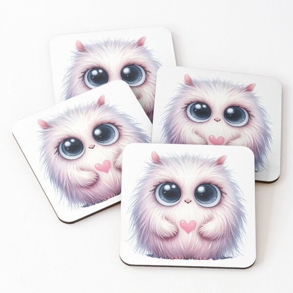 Item preview, Cute Fluffy Monster designed and sold by MoonMonkeyNbear.