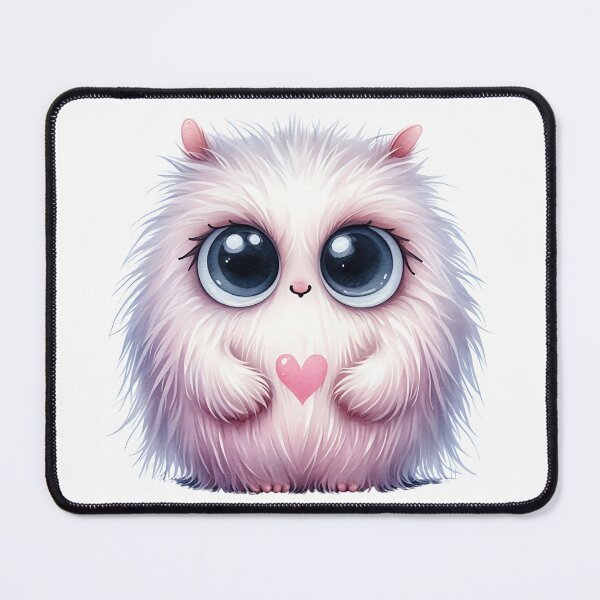 Item preview, Cute Fluffy Monster designed and sold by MoonMonkeyNbear.