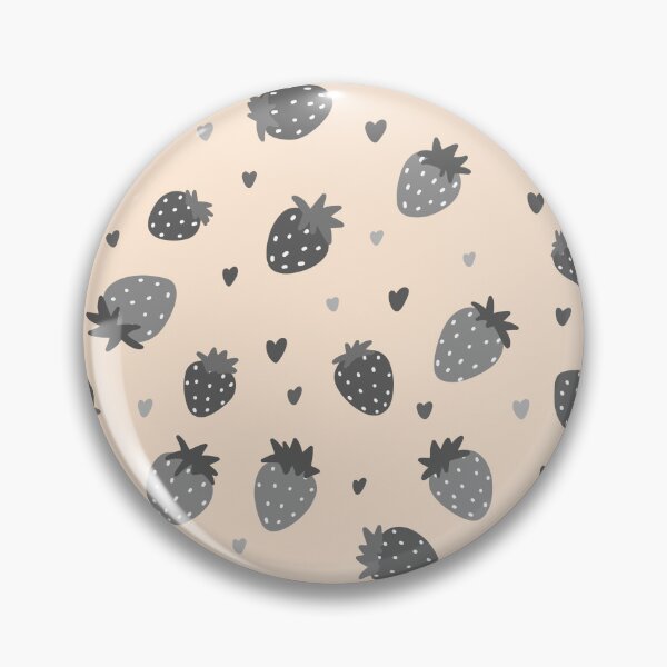 Item preview, Black and white strawberries designed and sold by pinkyfish1010.