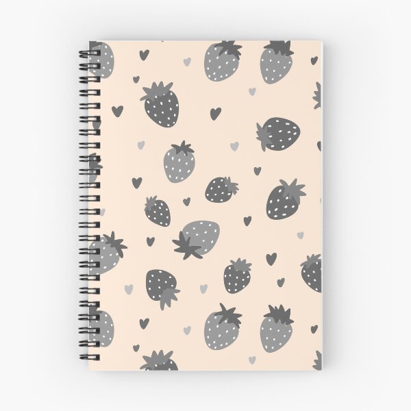 Item preview, Black and white strawberries designed and sold by pinkyfish1010.