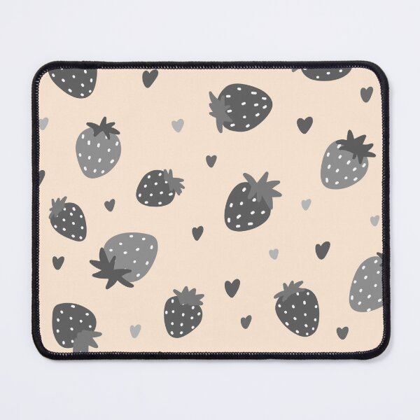 Item preview, Black and white strawberries designed and sold by pinkyfish1010.
