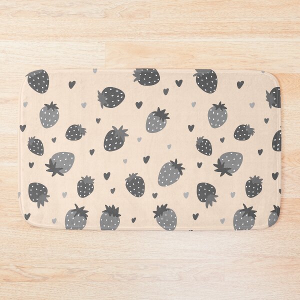 Item preview, Black and white strawberries designed and sold by pinkyfish1010.