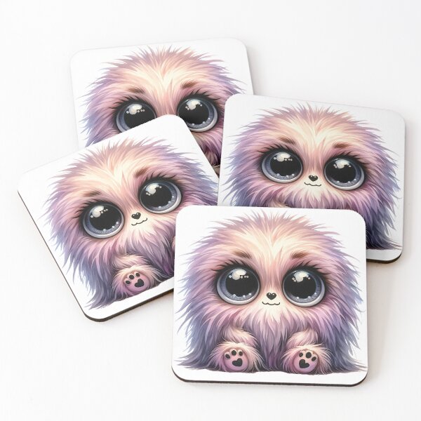 Item preview, Cute Fluffy Monster designed and sold by MoonMonkeyNbear.