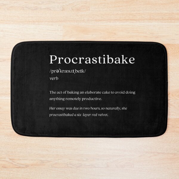 Item preview, Dictionary: Procrastination designed and sold by nature. electrified..