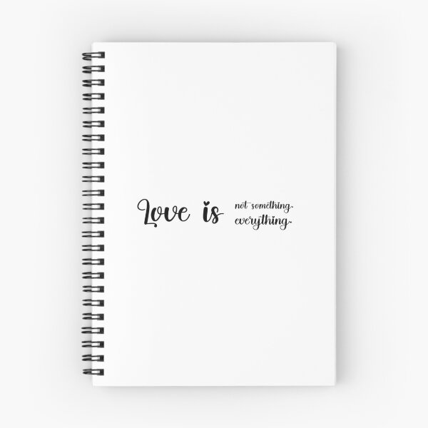 Item preview, Love is not something. Love is everything., Unique designed and sold by villacreativa.