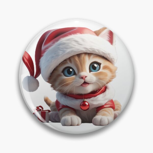 Item preview, Brighten up your holidays with an adorable feline accent! designed and sold by Izabela Włodarczyk.