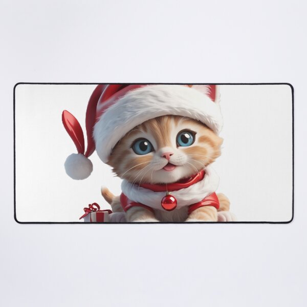 Item preview, Brighten up your holidays with an adorable feline accent! designed and sold by Izabela Włodarczyk.