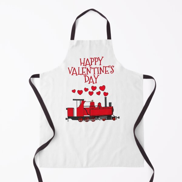 Item preview, Valentines Day Steam Train Rail Enthusiast designed and sold by doodlerob.