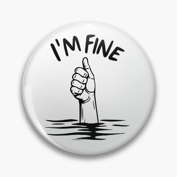 Item preview, i am fine  designed and sold by helenostore.