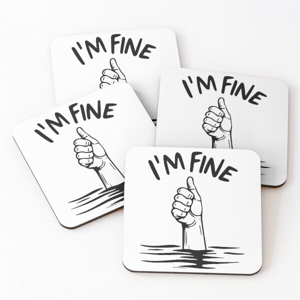 Item preview, i am fine  designed and sold by helenostore.