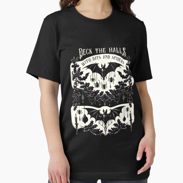 Item preview, Deck Halls With Bats And Spiders Spooky Christmas Xmas designed and sold by Dressed For  Duty.