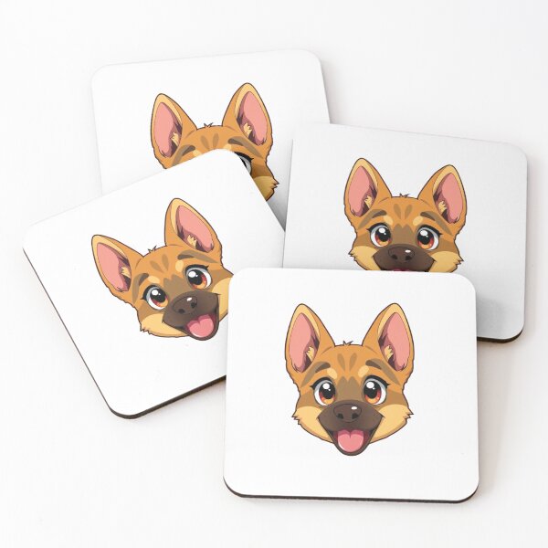 Item preview, Happy German Shepard designed and sold by OhshunStudios.