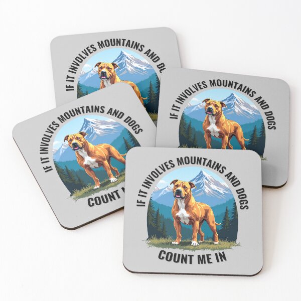 Item preview, Pitbull Adventures: If it Involves Mountains and Dogs, Count Me In designed and sold by Fikuall.