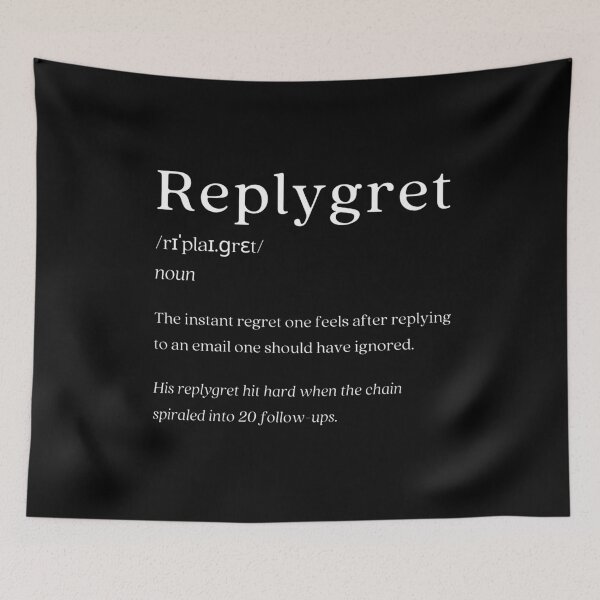 Item preview, Dictionary: Replygret designed and sold by nature. electrified..