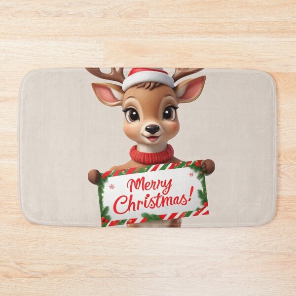 Item preview, Deer wishes you a Merry Christmas designed and sold by Izabela Włodarczyk.