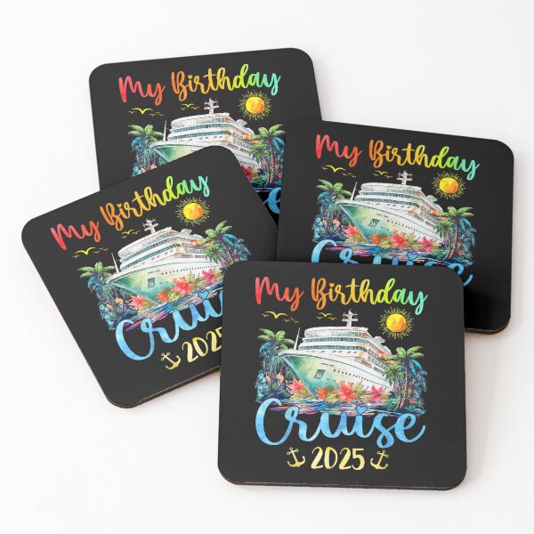 Item preview, Festive My Birthday Cruise Ship Party 2025 designed and sold by Creative Spark.
