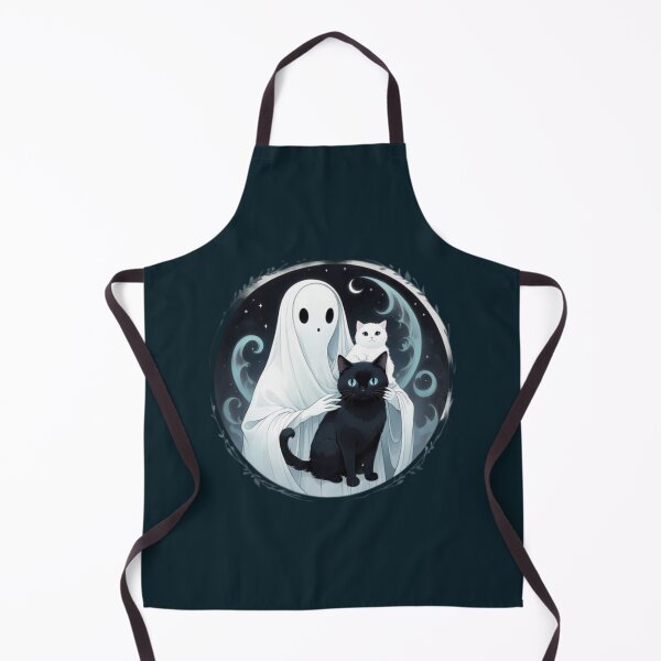 Item preview, Cat with Ghost designed and sold by Planetporridge.