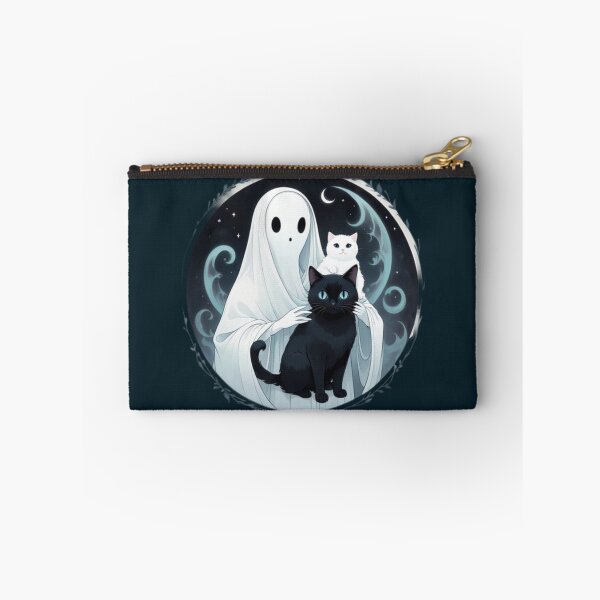 Item preview, Cat with Ghost designed and sold by Planetporridge.