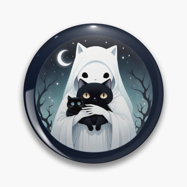 Item preview, Ghost and Cat designed and sold by Planetporridge.