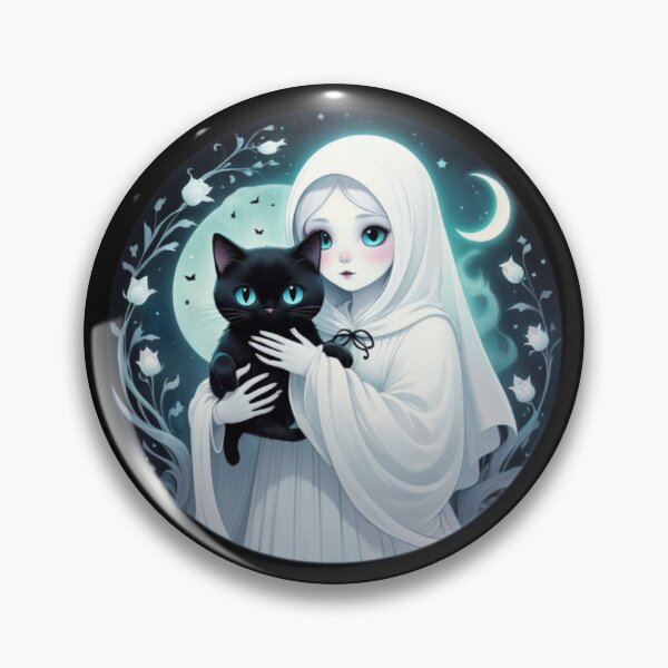 Item preview, Cat and Ghost designed and sold by Planetporridge.