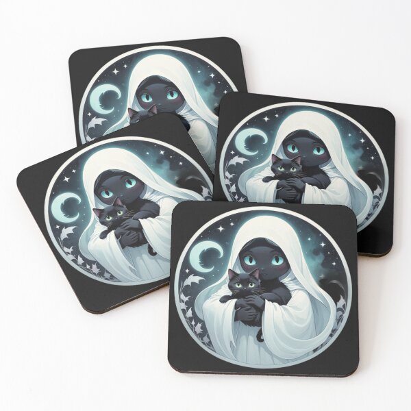 Item preview, Cats love Ghost designed and sold by Planetporridge.