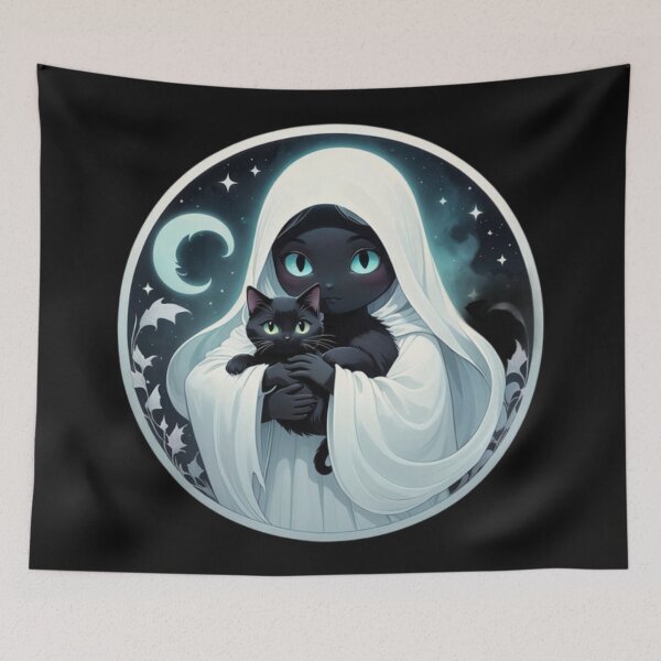 Item preview, Cats love Ghost designed and sold by Planetporridge.