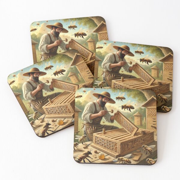 Item preview, Beekeeper - joiner decorates wooden elements of beehives designed and sold by DamioPolArt.
