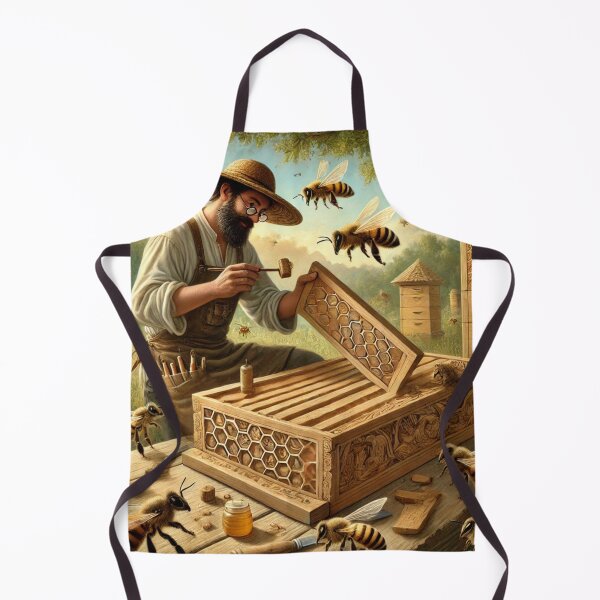 Item preview, Beekeeper - joiner decorates wooden elements of beehives designed and sold by DamioPolArt.